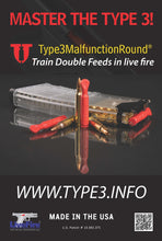Lade das Bild in den Galerie-Viewer, LiveFire Tactical Training | .223/5.56 Type3MalfunctionRound - 5er Pack - MantisX.at