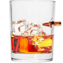 Lade das Bild in den Galerie-Viewer, Lucky Shot - Whiskyglas mit .308 Geschoss - MantisX.at