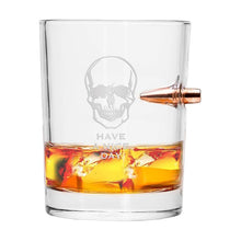 Lade das Bild in den Galerie-Viewer, Lucky Shot - Whiskyglas mit .308 Geschoss - MantisX.at