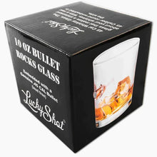 Lade das Bild in den Galerie-Viewer, Lucky Shot - Whiskyglas mit .45 Geschoss - MantisX.at