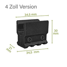 Lade das Bild in den Galerie-Viewer, myDRYfire - S&W 686 | RAIL ADAPTER - MantisX.at