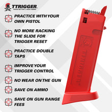 Lade das Bild in den Galerie-Viewer, TTRIGGER - Dry Fire Trainingsmagazin CLASSIC | GLOCK Double Stack - MantisX.at