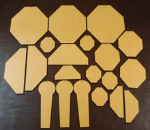 Lade das Bild in den Galerie-Viewer, DAA Dry-Fire Target Set (Classic-IPSC)
